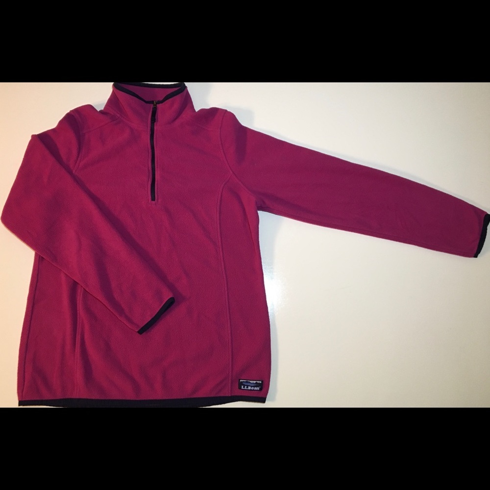 Vintage LL Bean Women’s Fleece Pullover SZ M REG